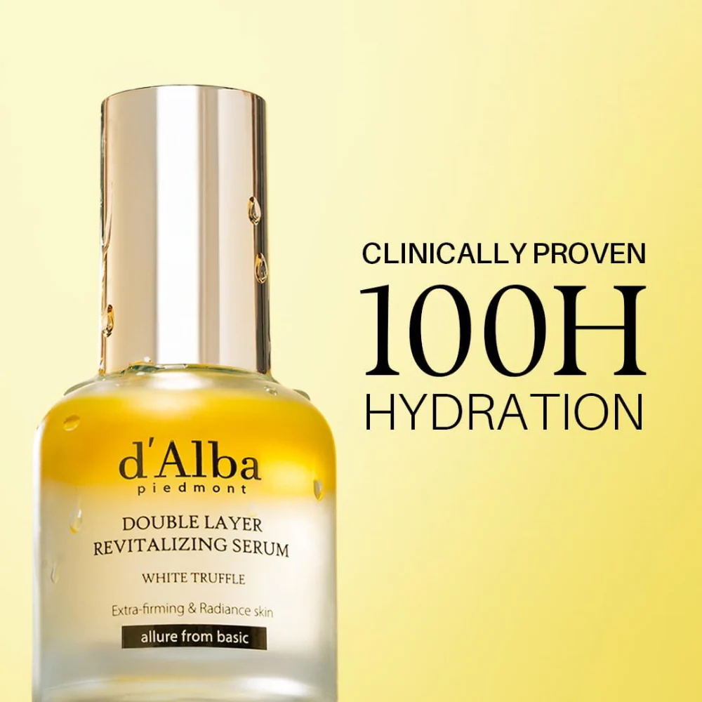 D'Alba White Truffle Double Layer Revitalising Serum 50ml - Image 3