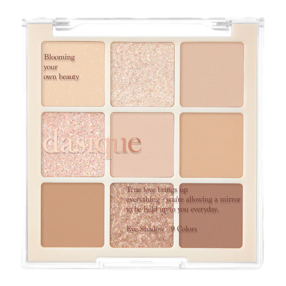 Dasique 9 Colour Eyeshadow Palette #07 Milk Latte - Image 2