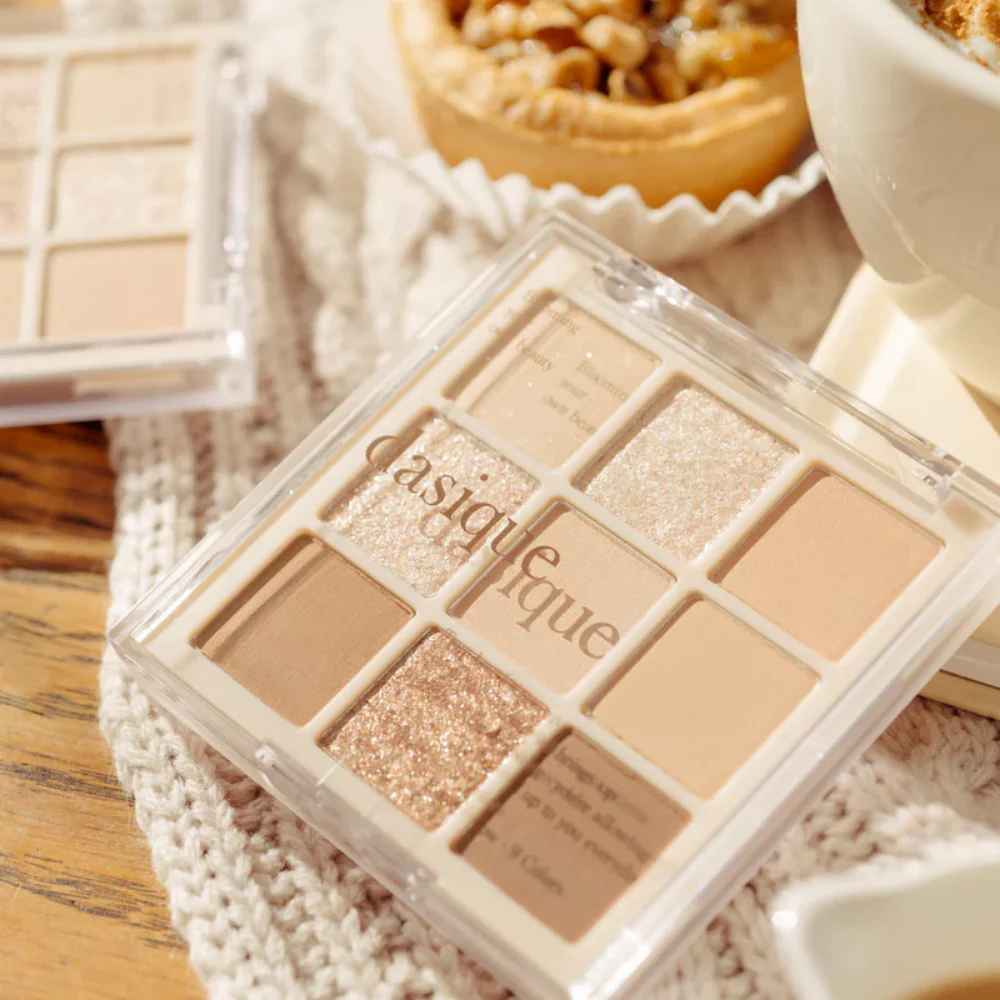 Dasique 9 Colour Eyeshadow Palette #07 Milk Latte - Image 3