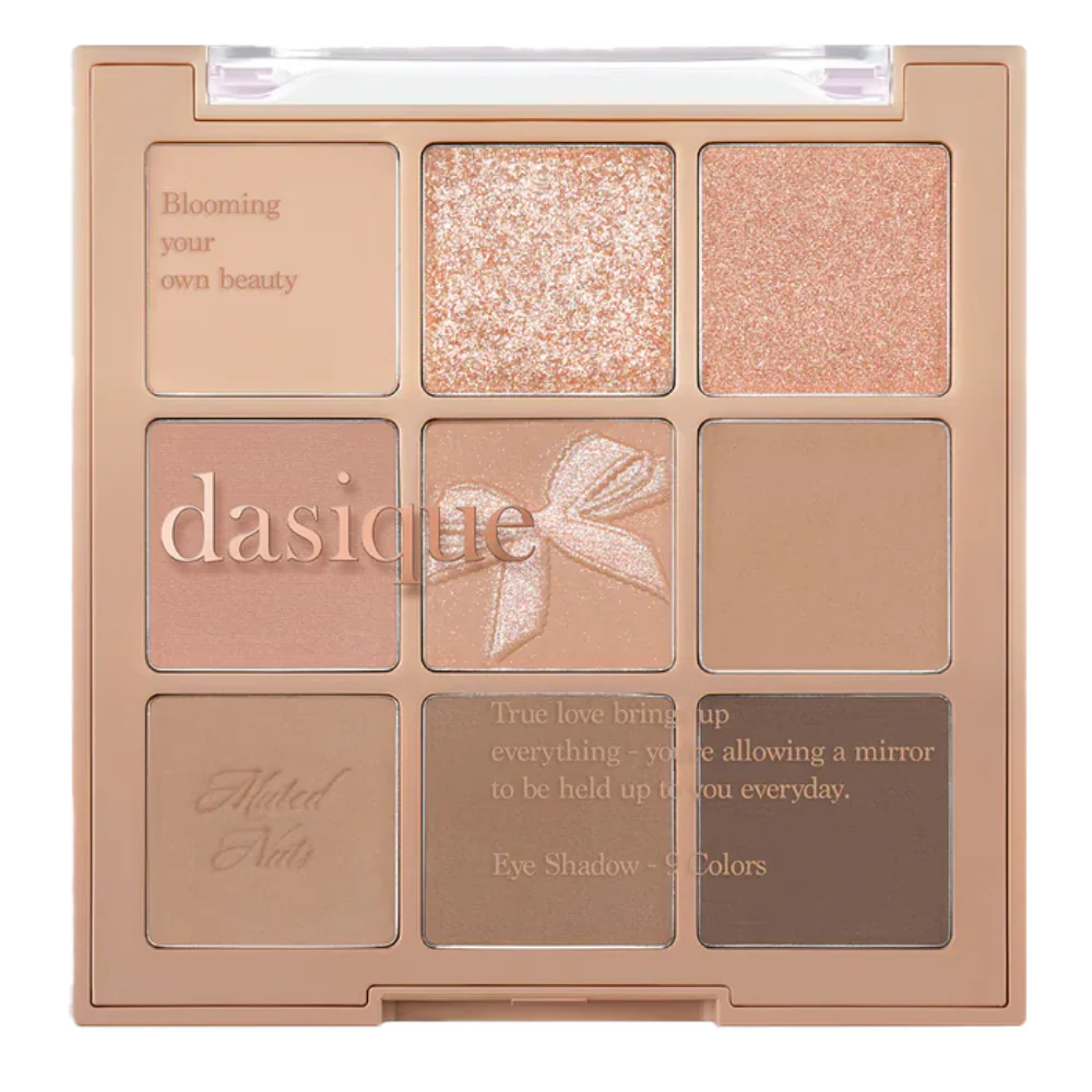 Dasique 9 Colour Eyeshadow Palette #24 Muted Nuts - Image 2