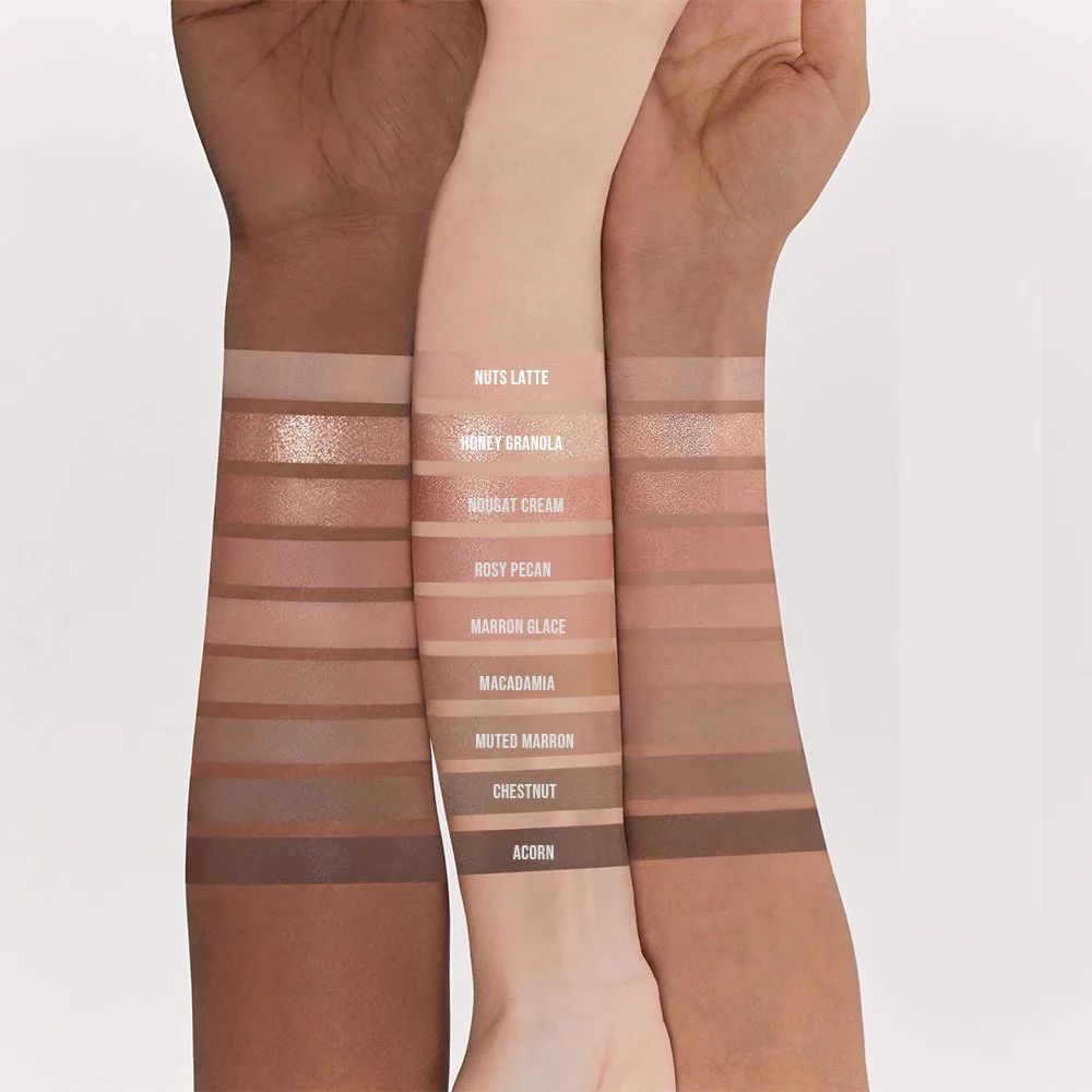 Dasique 9 Colour Eyeshadow Palette #24 Muted Nuts - Image 5
