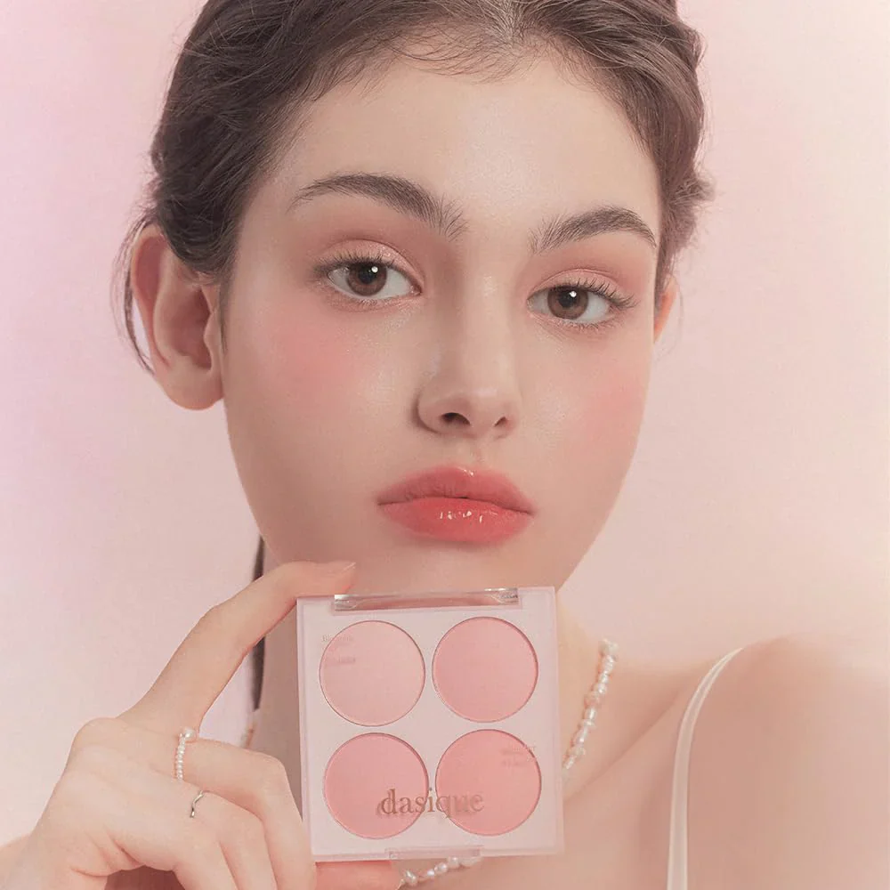 Dasique Blending Mood Cheek 4 Colour Cheek Palette #07 Candy Berry - Image 4