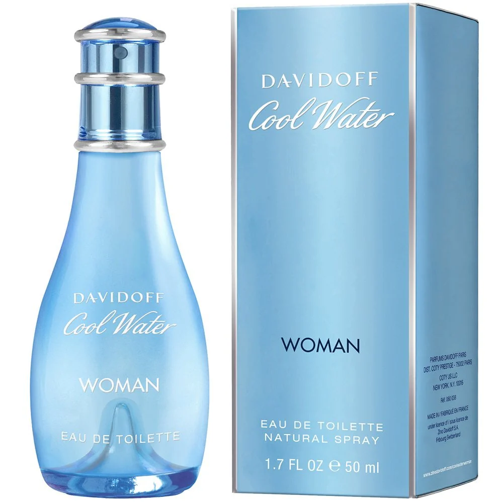 Davidoff Cool Water for Women Eau De Toilette 50ml - Image 2