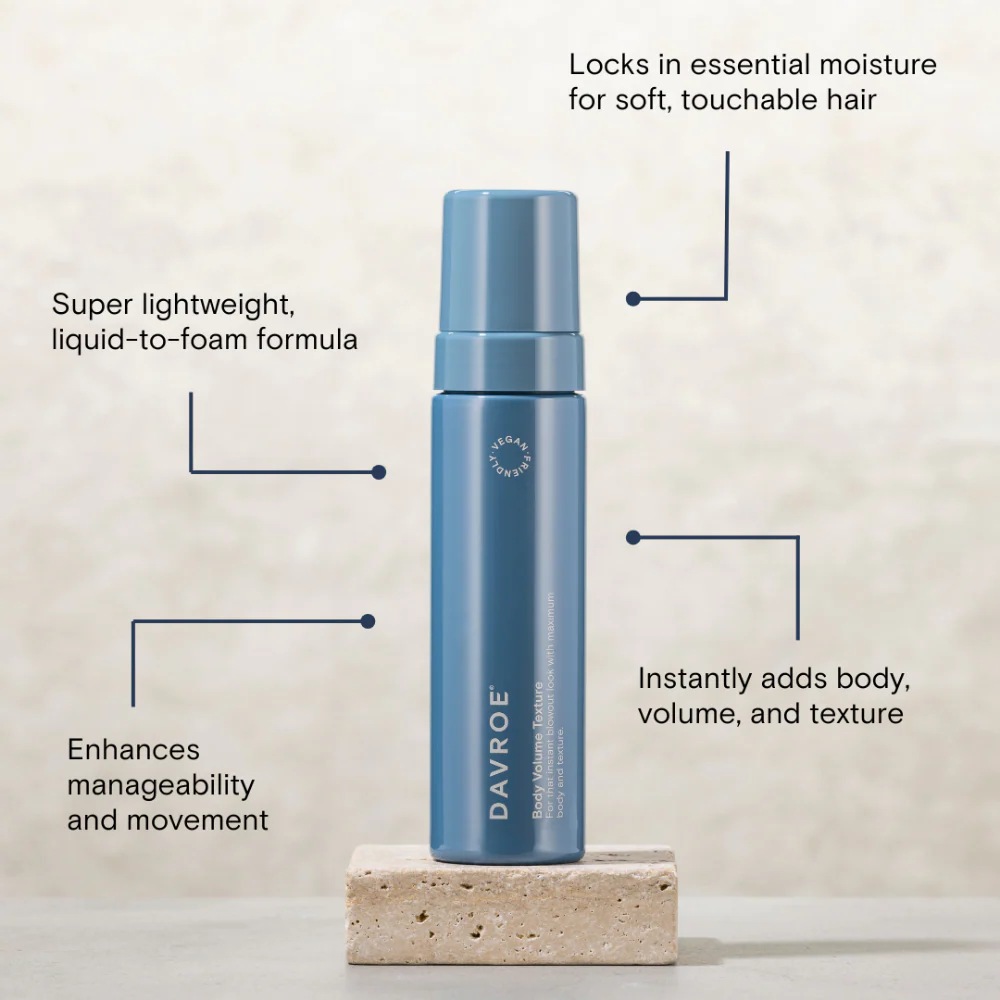 Davroe Body Volume Texture Styling Spray 200ml - Image 2