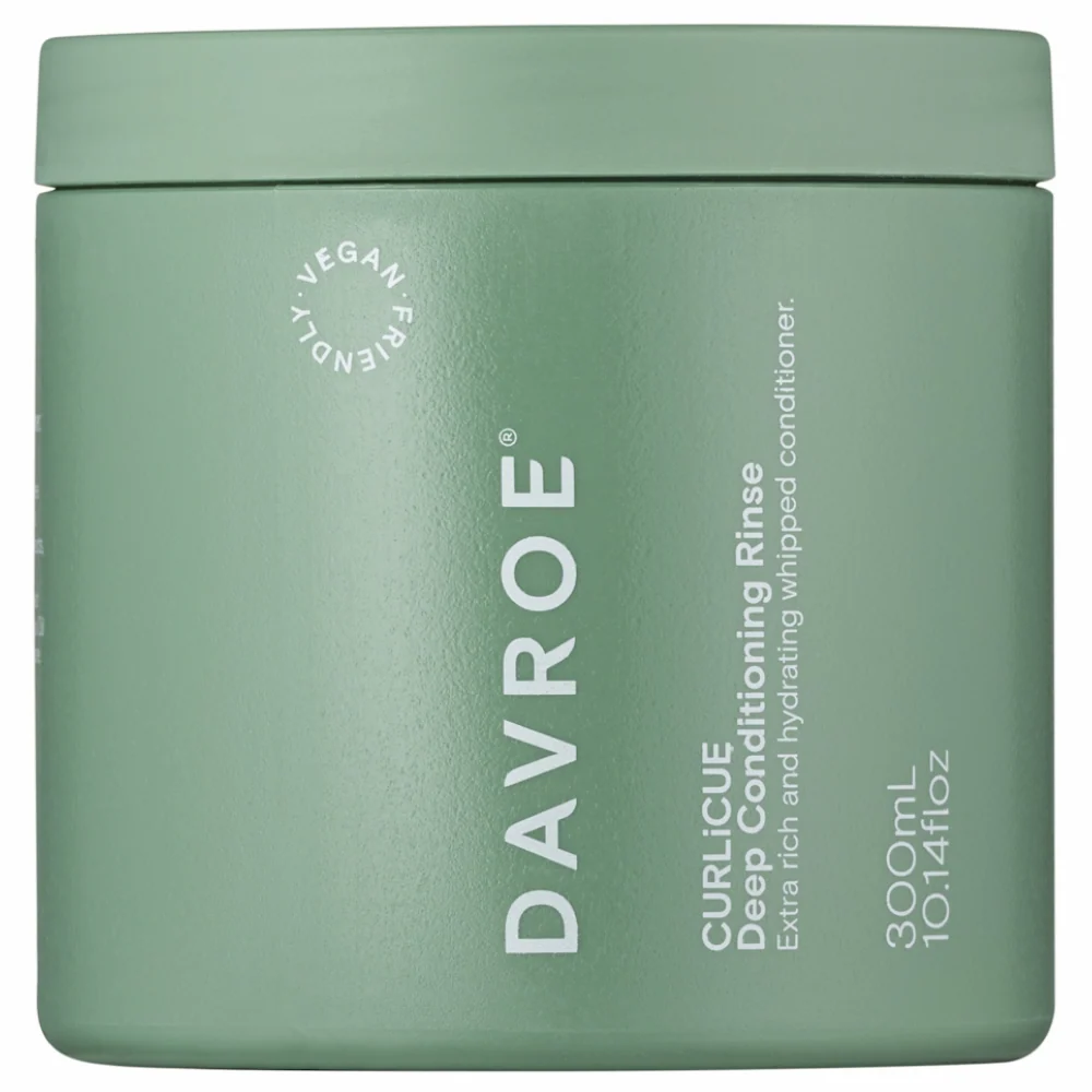 Davroe CURLiCUE Cleansing Clay Lightweight Detoxing Shampoo & Deep Conditioning Rinse Whipped Conditioner Twin 2 x 300ml - Image 3