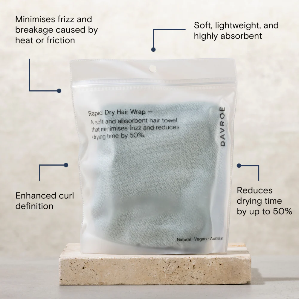 Davroe CURLiCUE Rapid Dry Hair Wrap - Image 3
