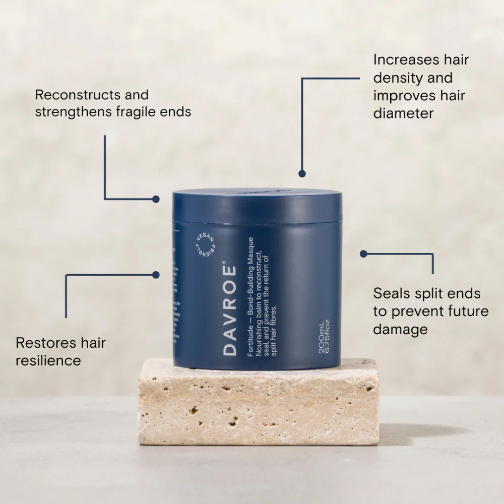 Davroe Fortitude Split Ends Therapy Balm 200ml - Image 2