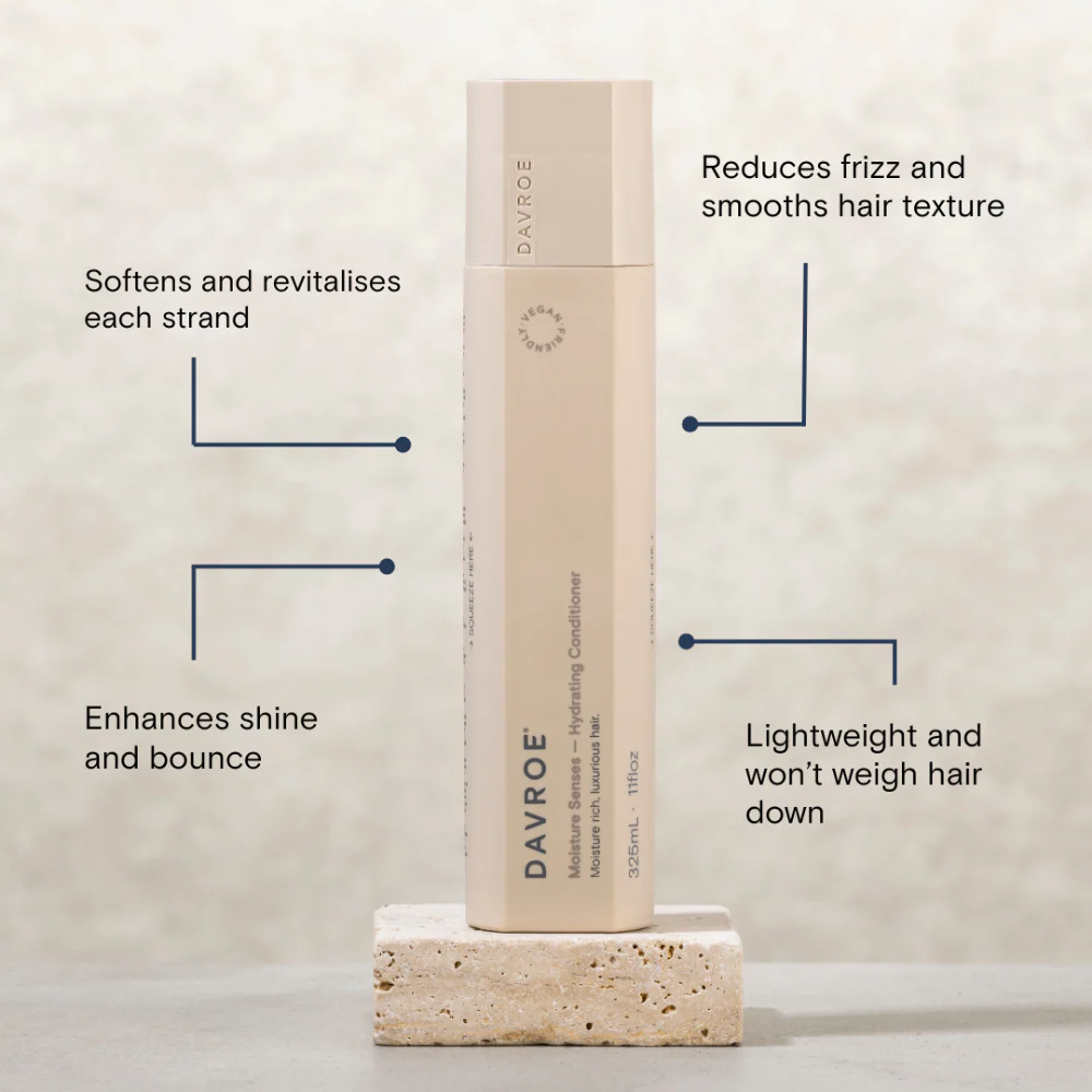 Davroe Moisture Senses Hydrating Conditioner 325ml - Image 4