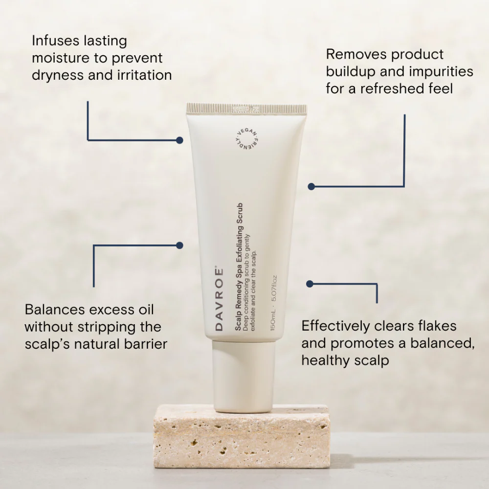Davroe Scalp Remedy Spa Exfoliating Scrub 150ml - Image 3