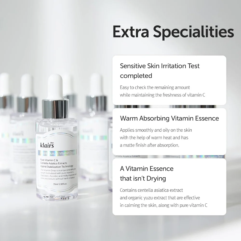 Dear, Klairs Freshly Juiced Vitamin Drop 35ml - Image 4