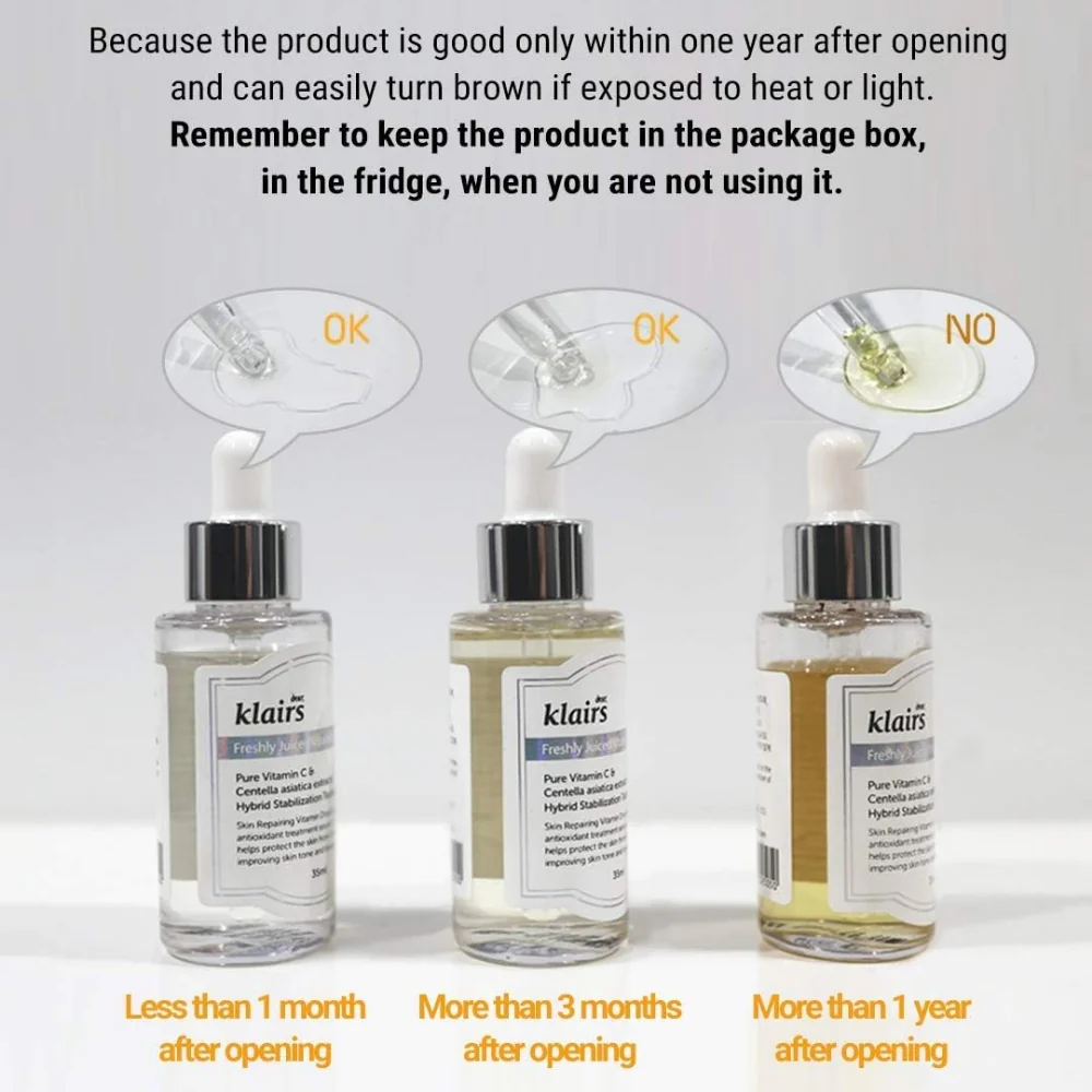 Dear, Klairs Freshly Juiced Vitamin Drop 35ml - Image 8