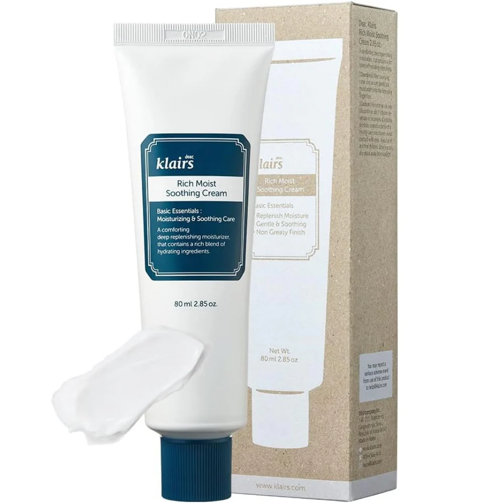 Dear, Klairs Rich Moist Soothing Cream 80ml - Image 2