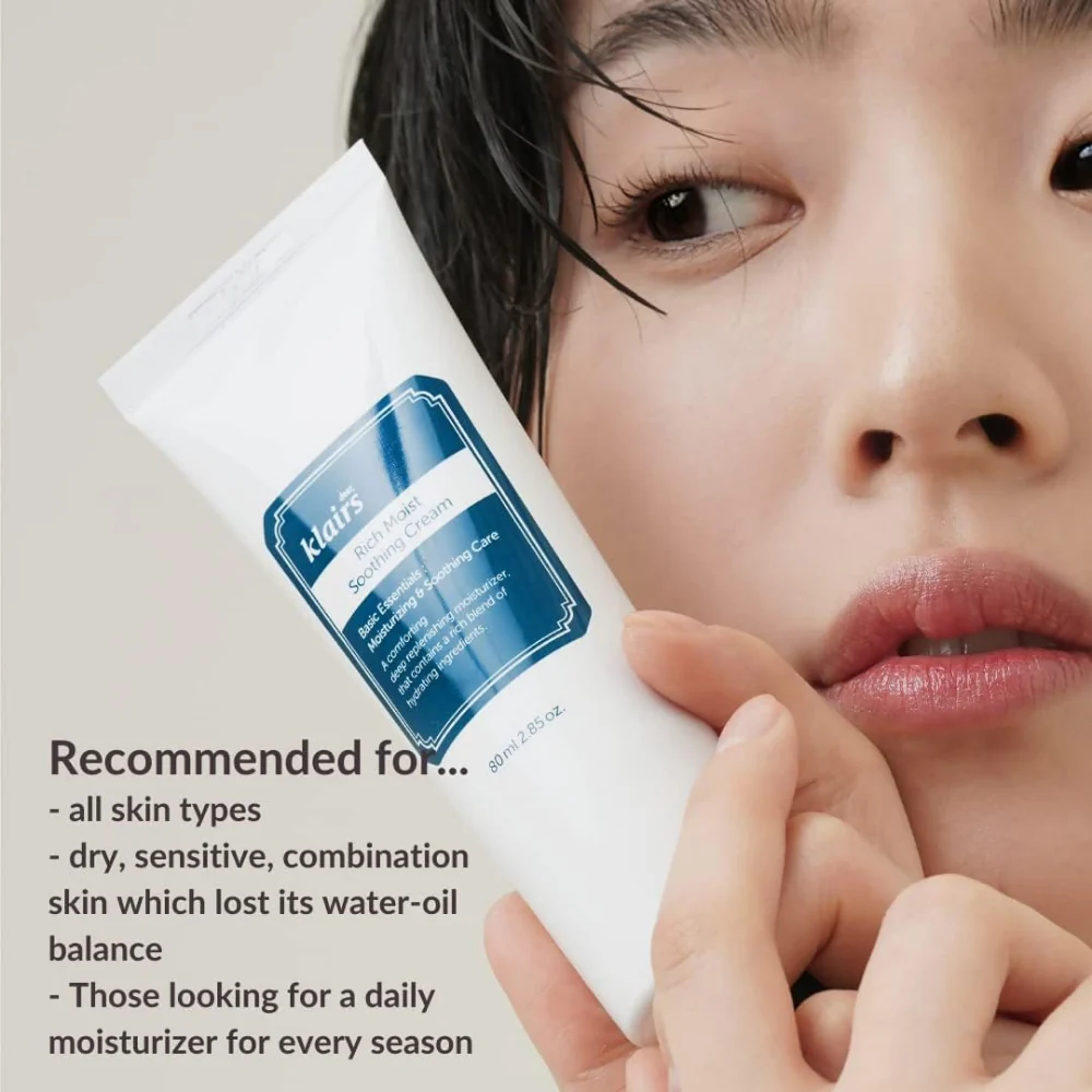 Dear, Klairs Rich Moist Soothing Cream 80ml - Image 4