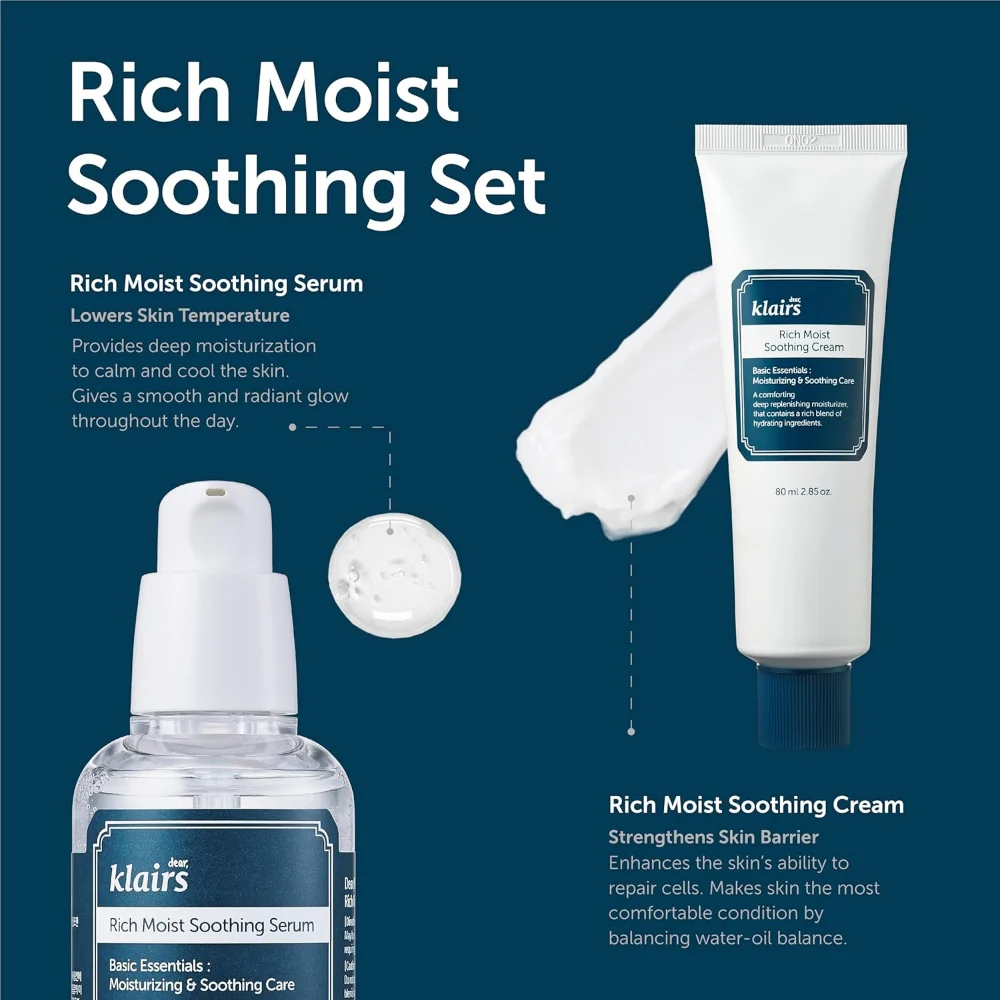 Dear, Klairs Rich Moist Soothing Cream 80ml - Image 8