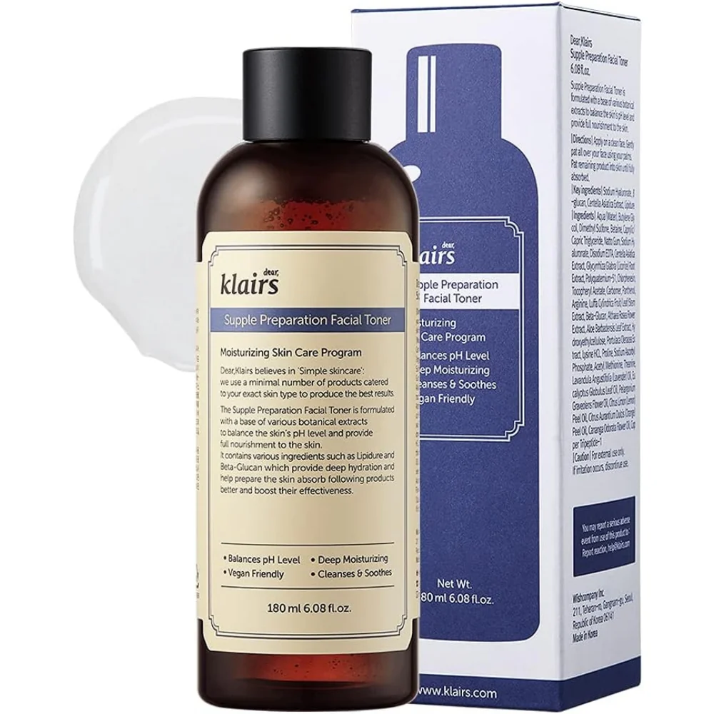 Dear, Klairs Supple Preparation Facial Toner 180ml - Image 2