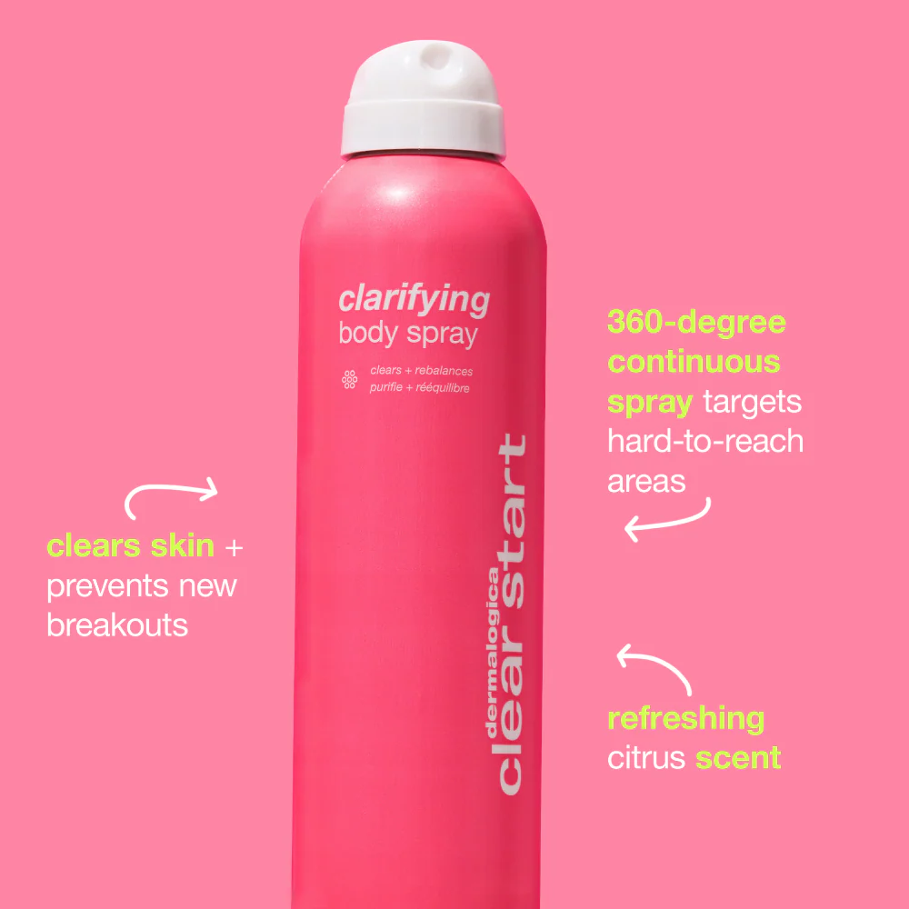 Dermalogica Clear Start Clarifying Bacne Body Spray 177ml - Image 2