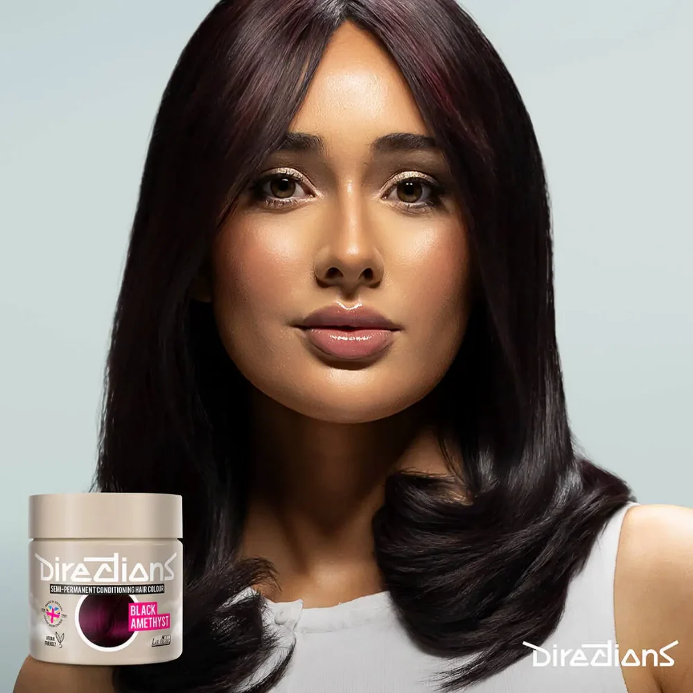 Directions Black Amethyst Hair Dye 88ml - Image 3