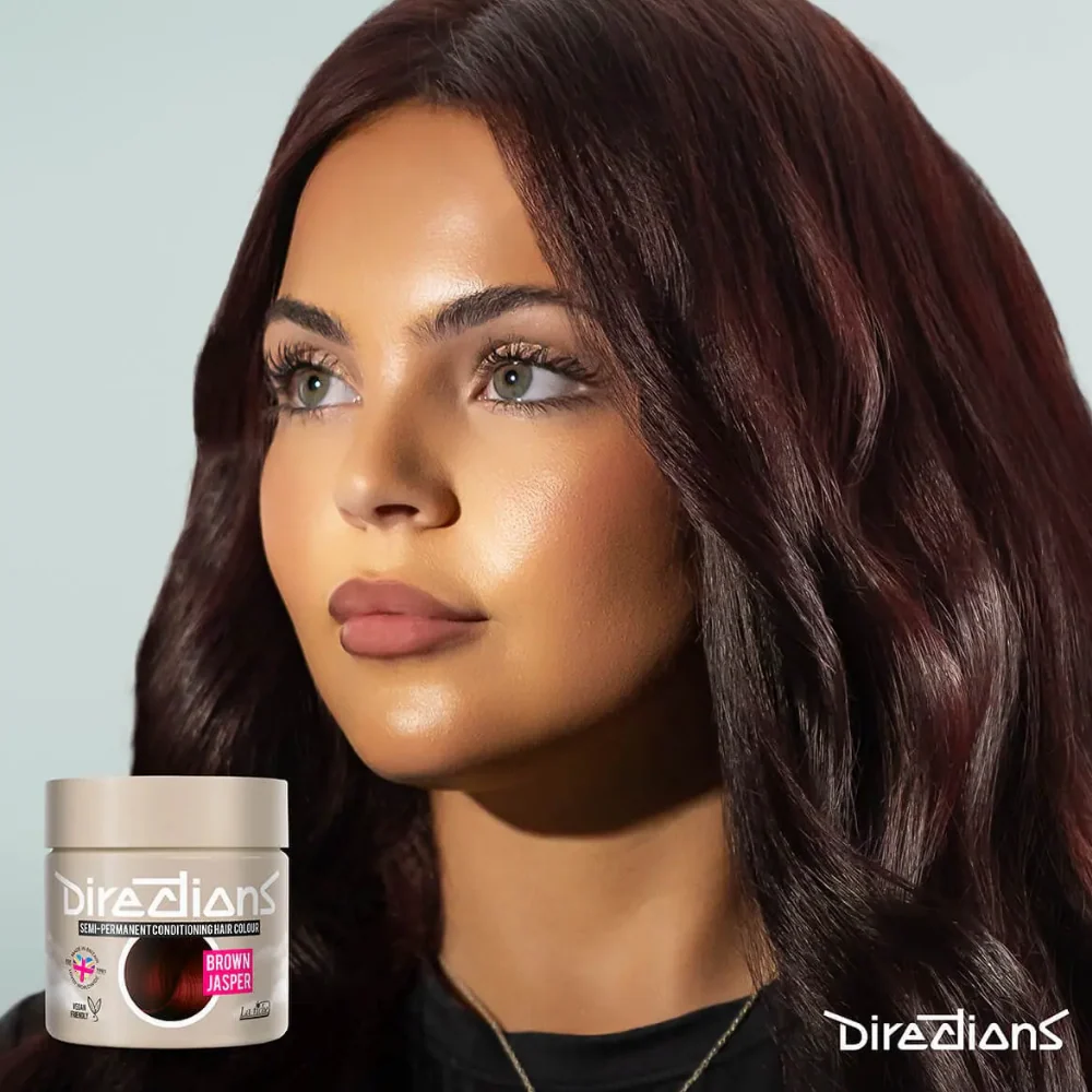 Directions Brown Jasper Hair Dye 88ml - Image 3