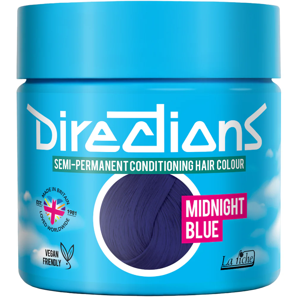 Directions Midnight Blue Hair Dye 88ml