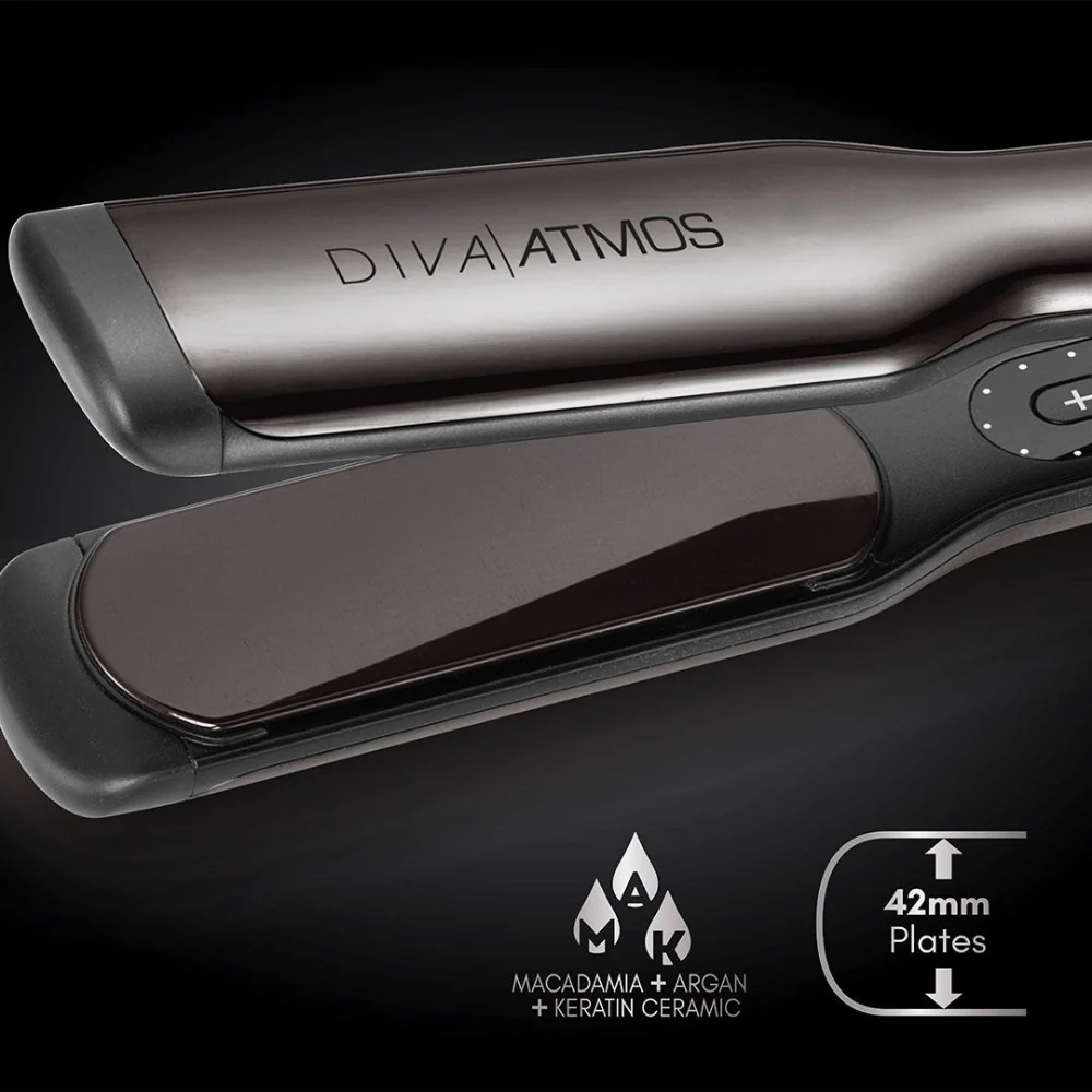 Diva Pro Atmos Wide Plate Professional Styler 42mm - Image 4