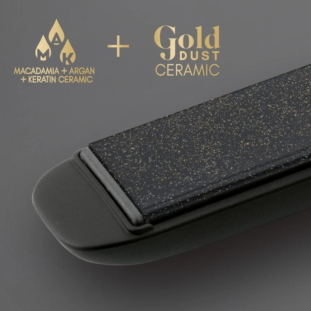 Diva Pro Precious Metals Touch Hair Straightener Gold Dust - Image 6