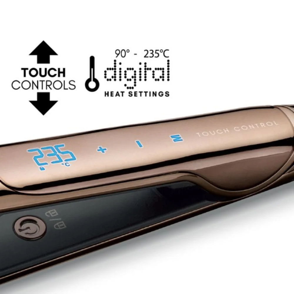 Diva Pro Ultra Fast Titanium Hair Straightener Gold - Image 4