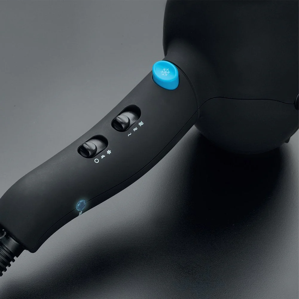 Diva Pro Veloce 3800 Pro Hair Dryer Black - Image 4