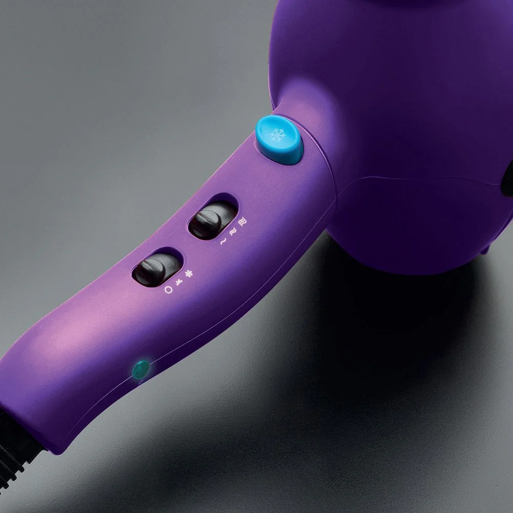 Diva Pro Veloce 3800 Pro Hair Dryer Purple - Image 4