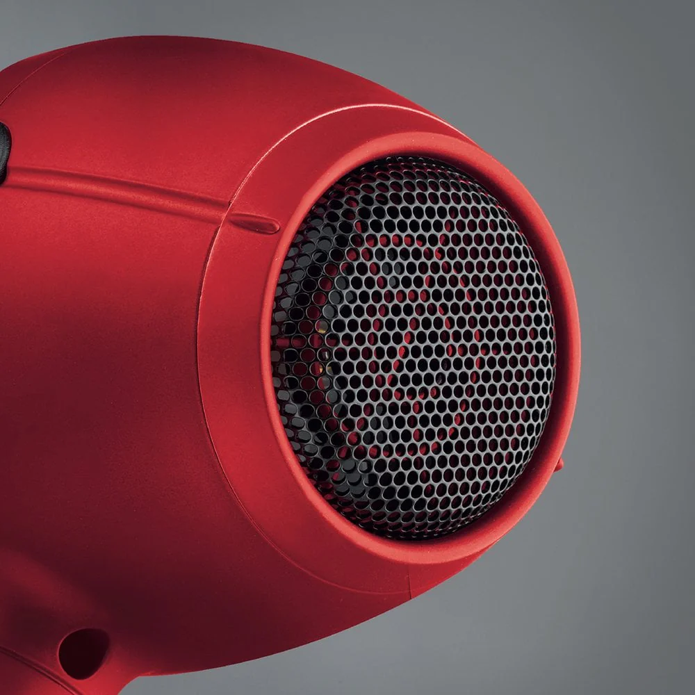 Diva Pro Veloce 3800 Pro Hair Dryer Red - Image 3