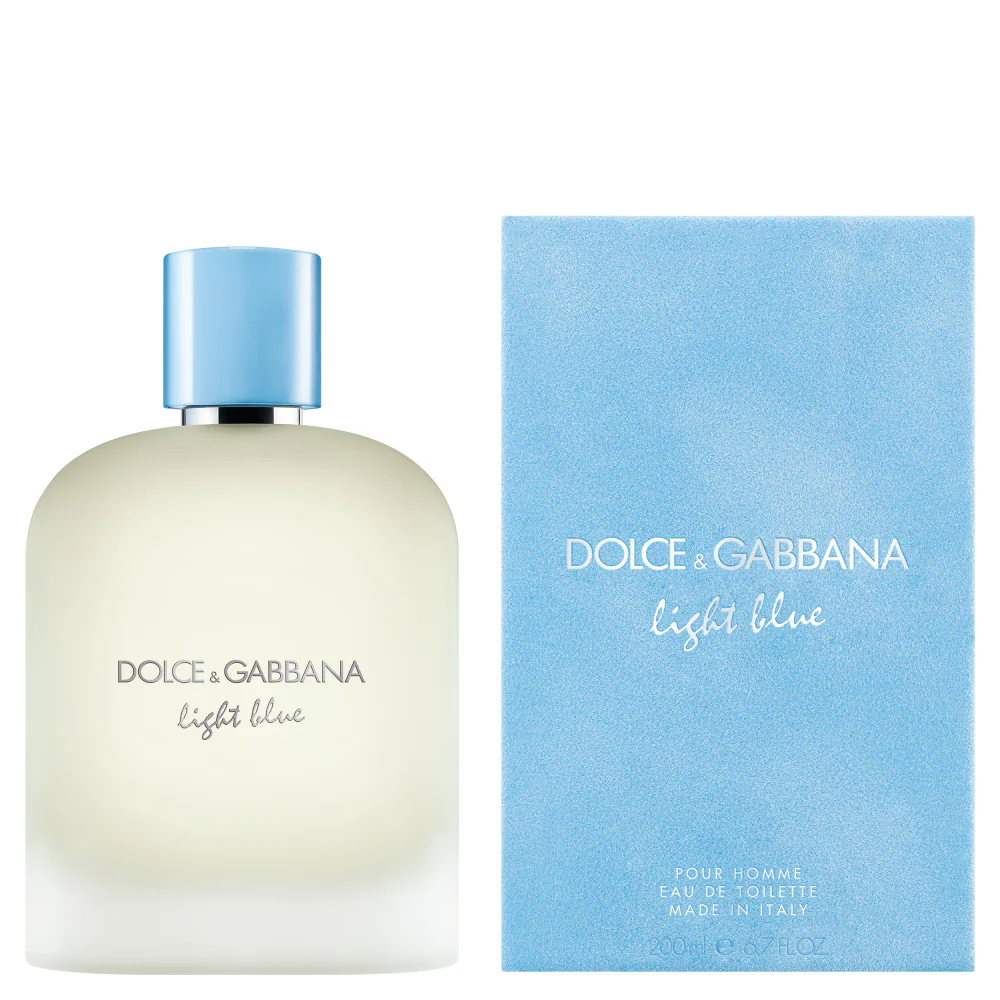 Dolce & Gabbana Light Blue Pour Homme Eau De Toilette 200ml - Image 2