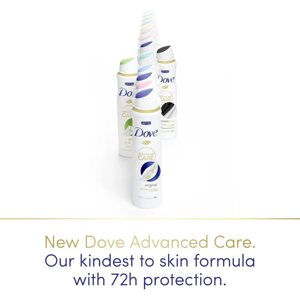 Dove Advanced Care 72h Go Fresh Pear & Aloe Vera Anti-Perspirant Deodorant Spray 200ml - Image 7