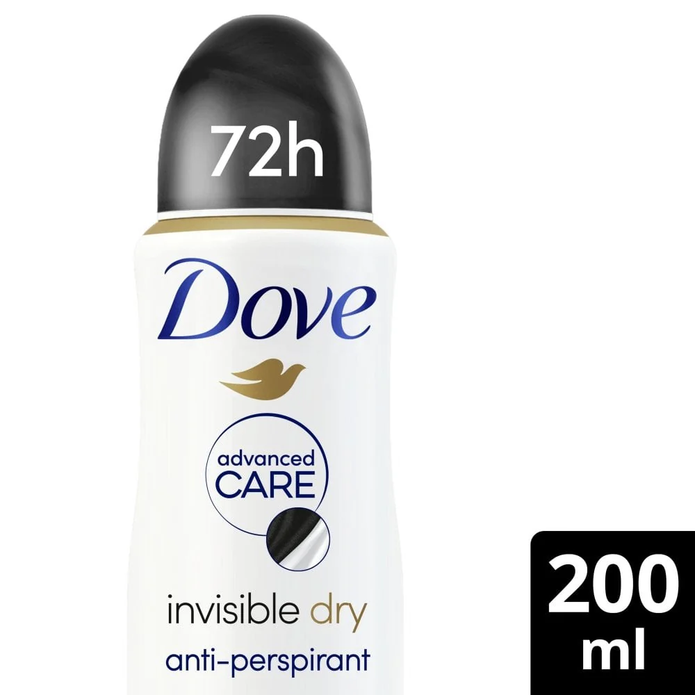 Dove Advanced Care 72h Invisible Dry White Freesia & Violet Flower Anti-Perspirant Deodorant Spray 200ml - Image 2