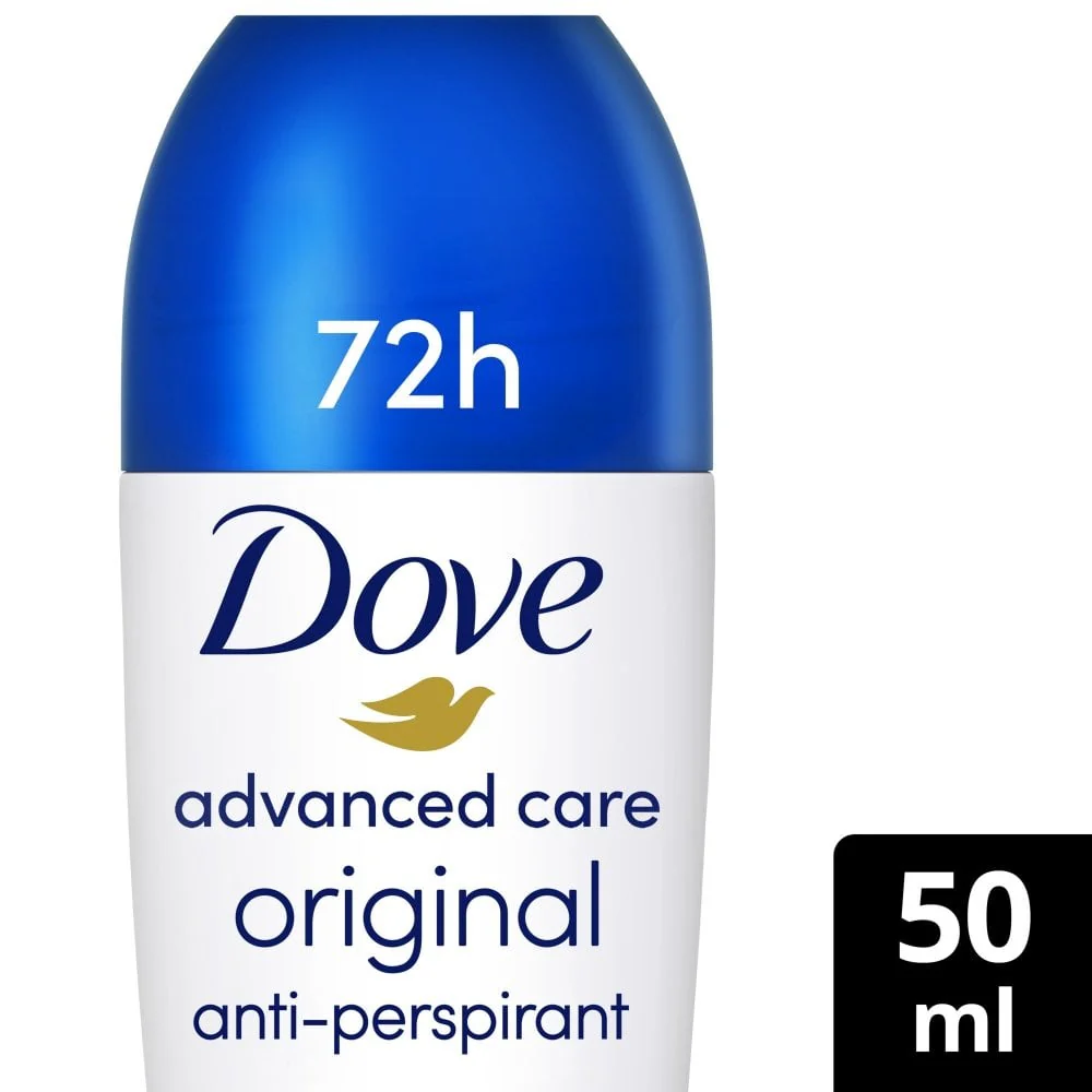 Dove Advanced Care 72h Original Anti-Perspirant Deodorant Roll-On 50ml - Image 2