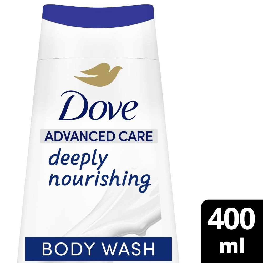Dove Advanced Care Deeply Nourishing Body Wash 400ml - Image 3