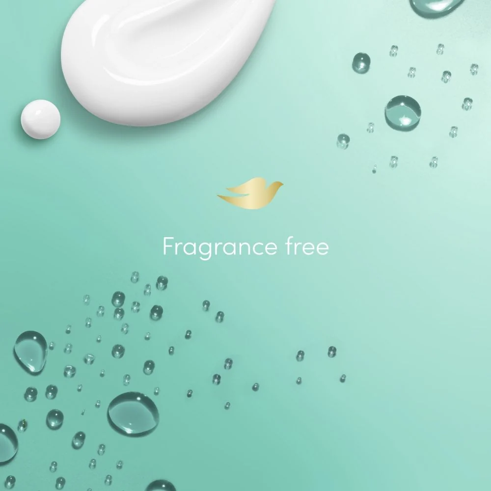 Dove Advanced Care Derma Hypoallergenic Fragrance-Free Body Wash 400ml - Image 5