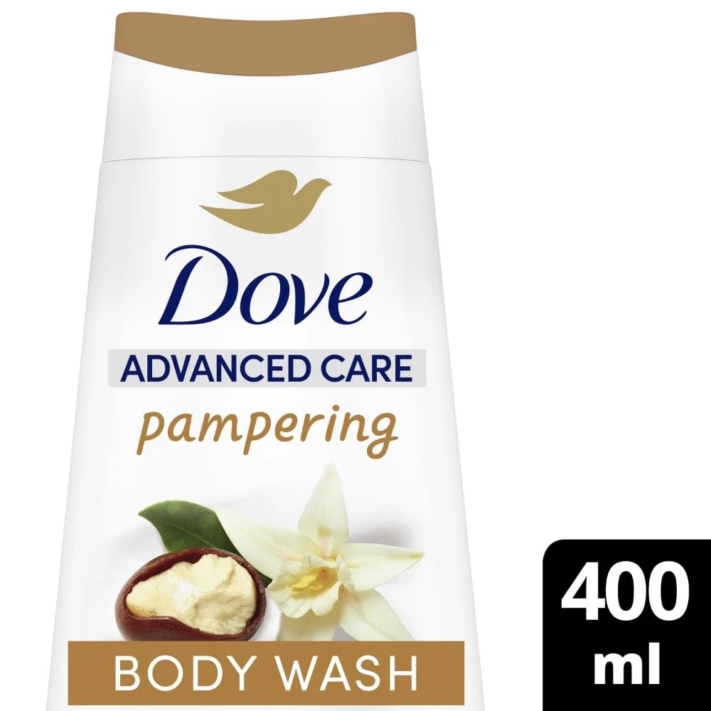 Dove Advanced Care Pampering Body Wash 400ml - Image 3