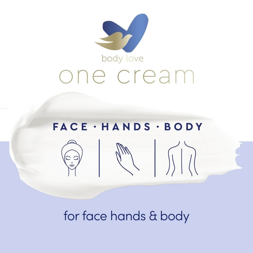 Dove Body Love Nourishing Care One Cream 250ml - Image 4