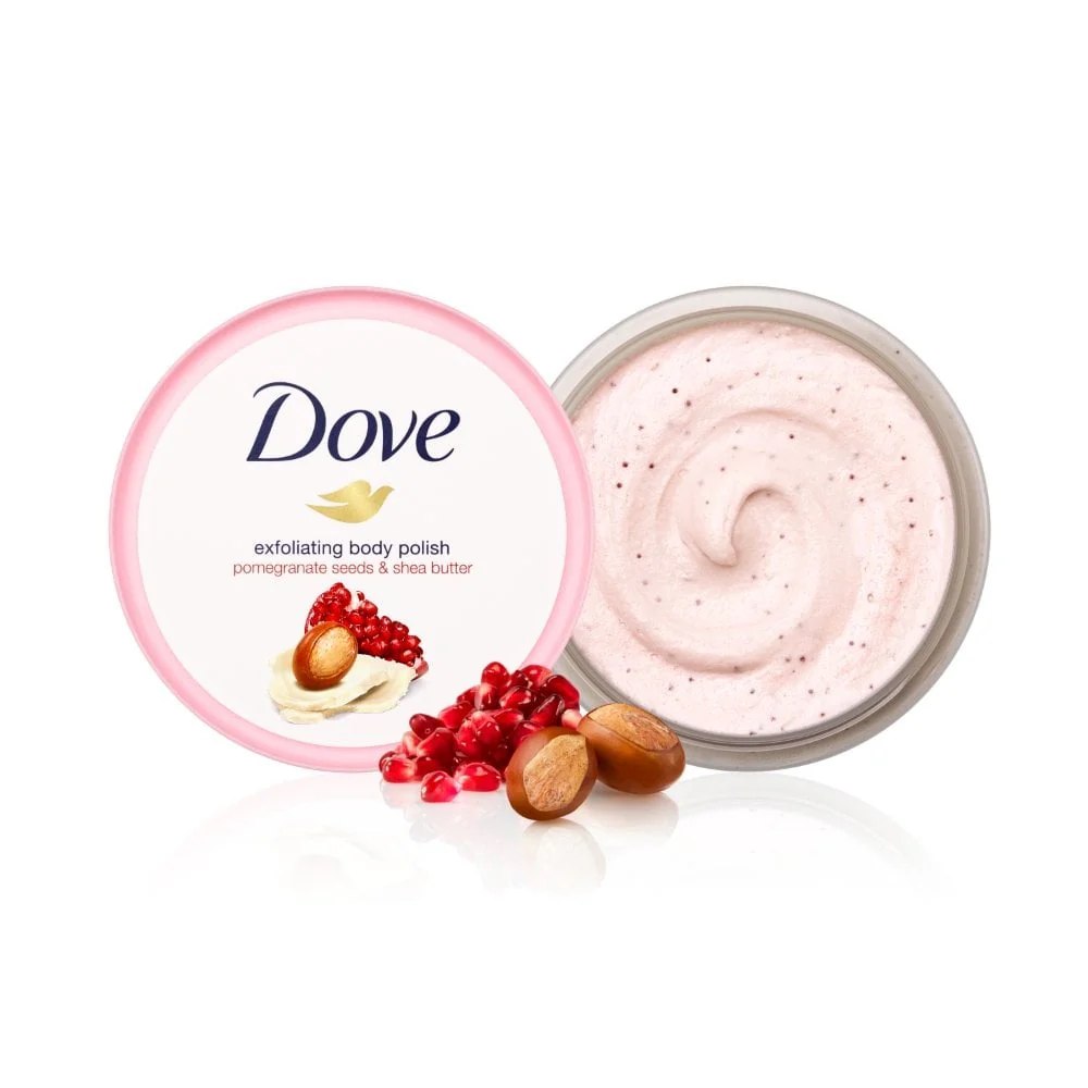 Dove Exfoliating Body Scrub 225ml - Image 4