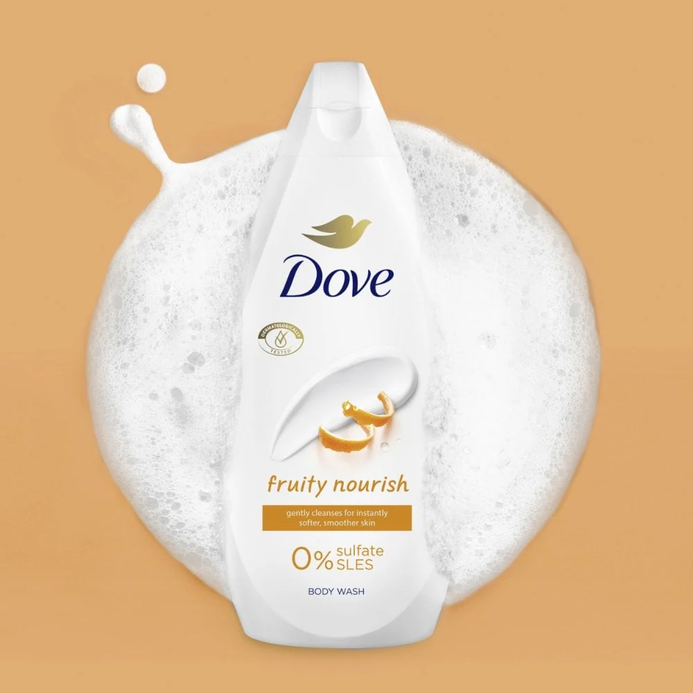 Dove Fruity Nourish Body Wash 450ml - Image 4