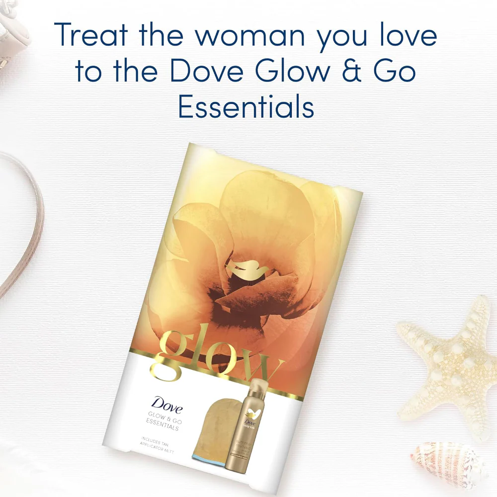 Dove Glow & Go Essentials Gradual Self Tan Gift Set - Image 2