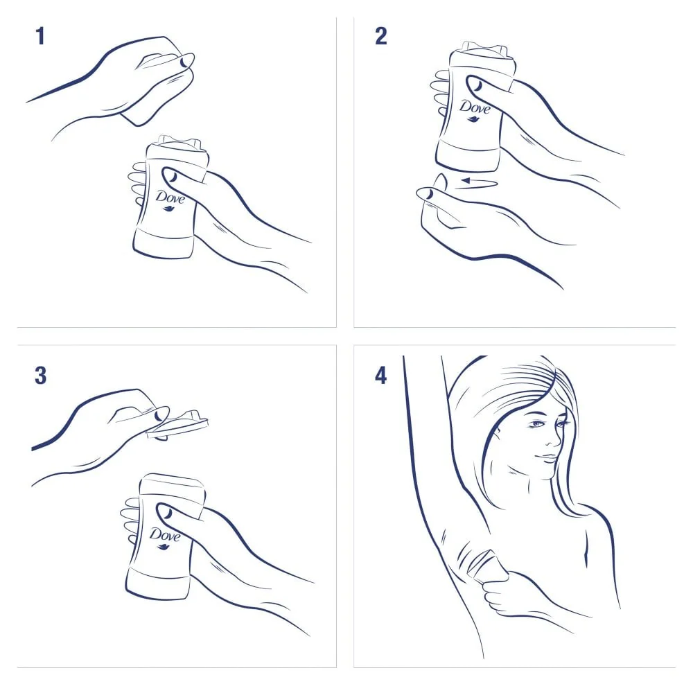 Dove Maximum Protection 48h Original Clean Anti-Perspirant Deodorant Stick 45ml - Image 3