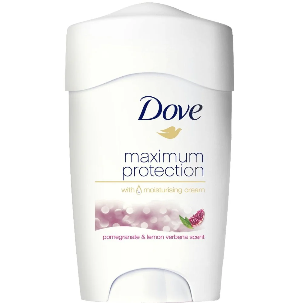 Dove Maximum Protection 48h Pomegranate & Lemon Verbena Anti-Perspirant Deodorant Stick 45ml