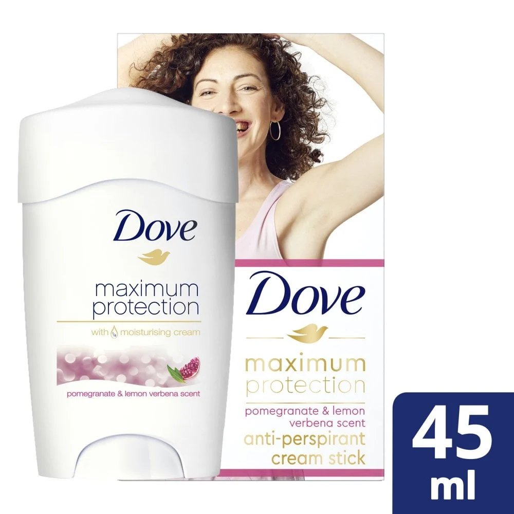Dove Maximum Protection 48h Pomegranate & Lemon Verbena Anti-Perspirant Deodorant Stick 45ml - Image 2