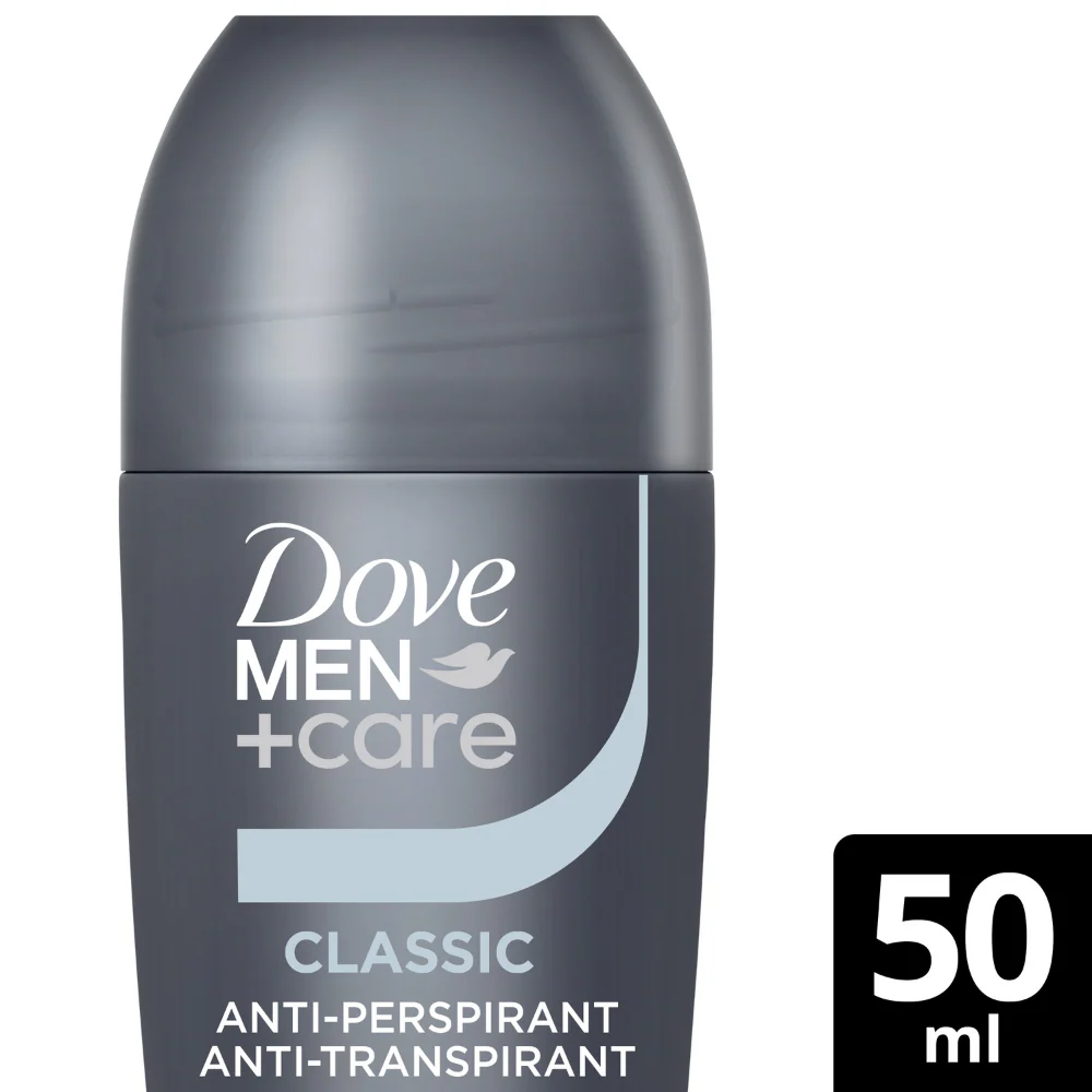 Dove Men+Care 48h Classic Anti-Perspirant Deodorant Roll-On 50ml - Image 2