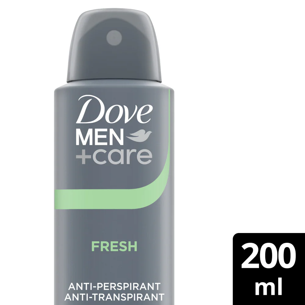 Dove Men+Care 48h Fresh Anti-Perspirant Deodorant Spray 200ml - Image 2