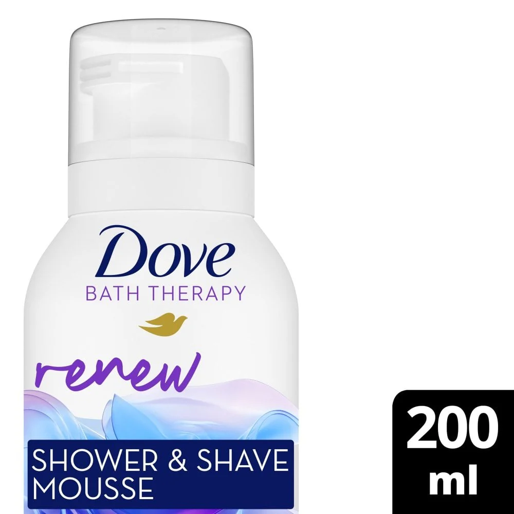 Dove Renew Shower & Shave Mousse 200ml - Image 2