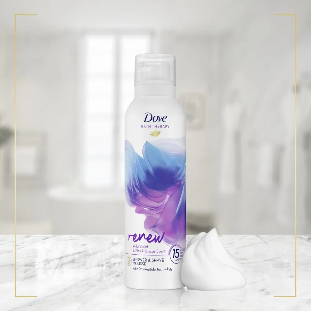 Dove Renew Shower & Shave Mousse 200ml - Image 6