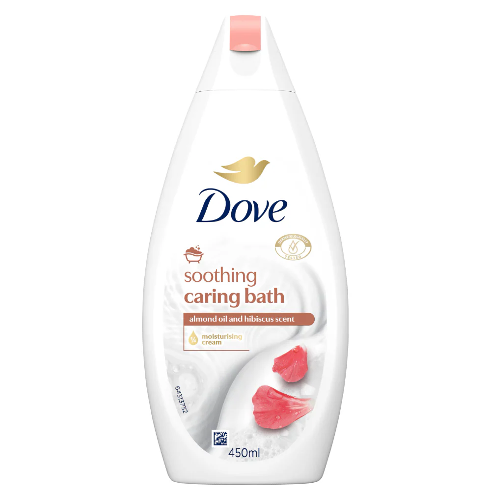 Dove Soothing Caring Bath Soak 450ml