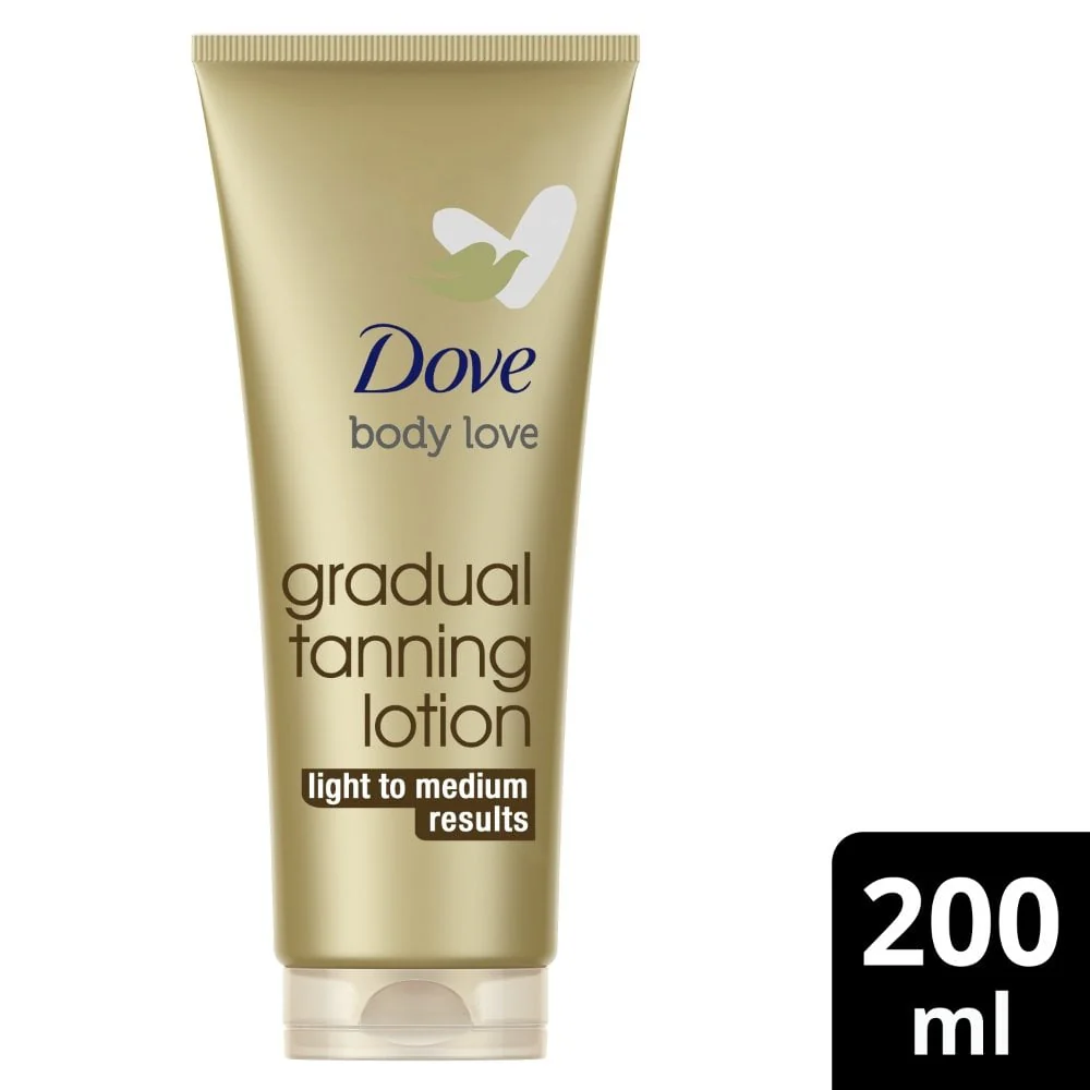 Dove Summer Revived Self Tanning Body Lotion Light To Medium 200ml - Image 2