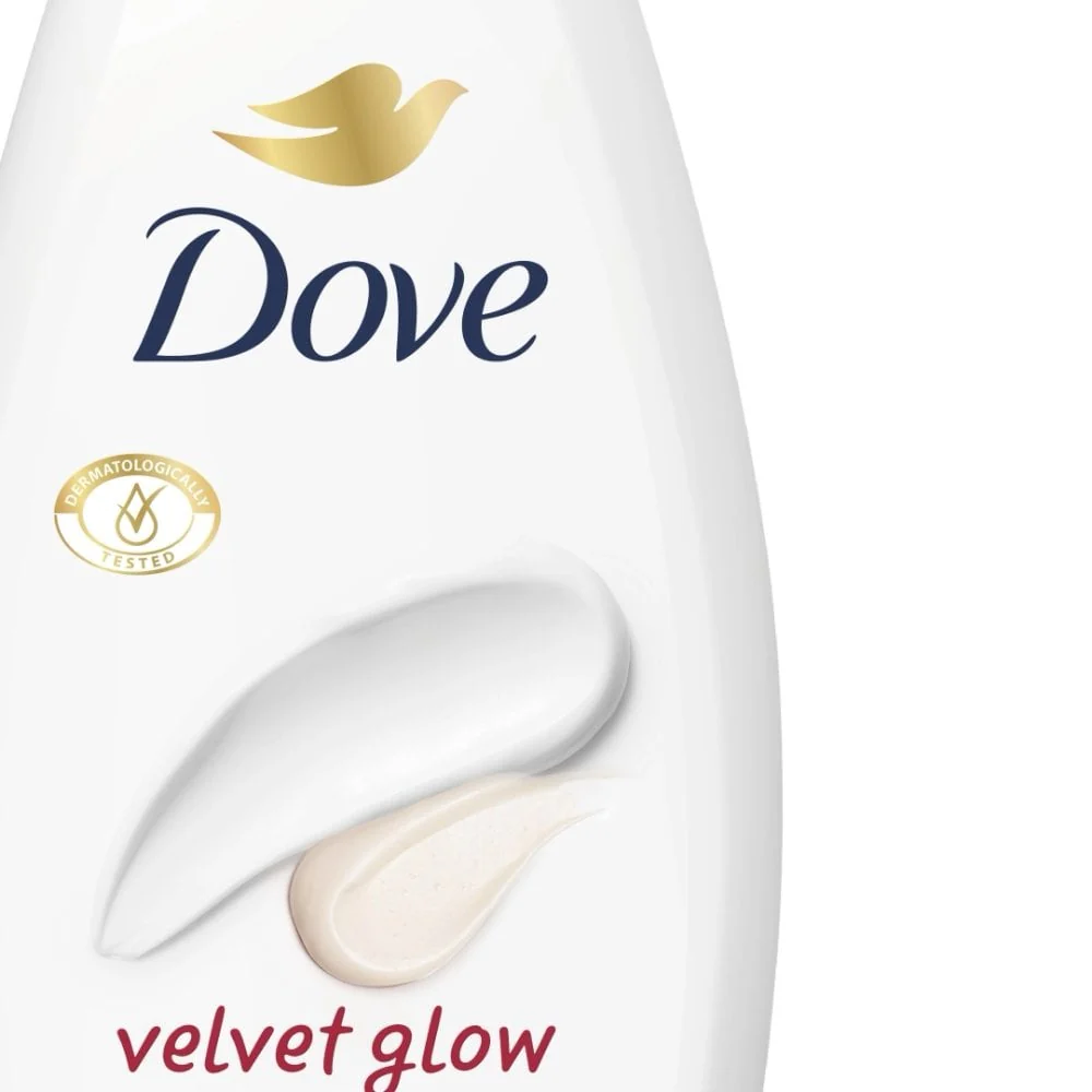 Dove Velvet Glow Body Wash 450ml - Image 4